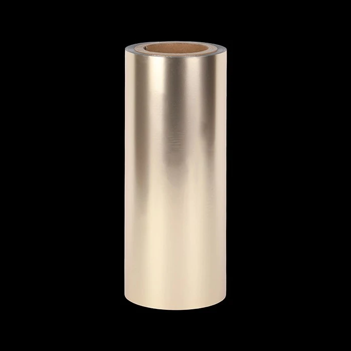 BOPET gemetalliseerde film voor decoratief label